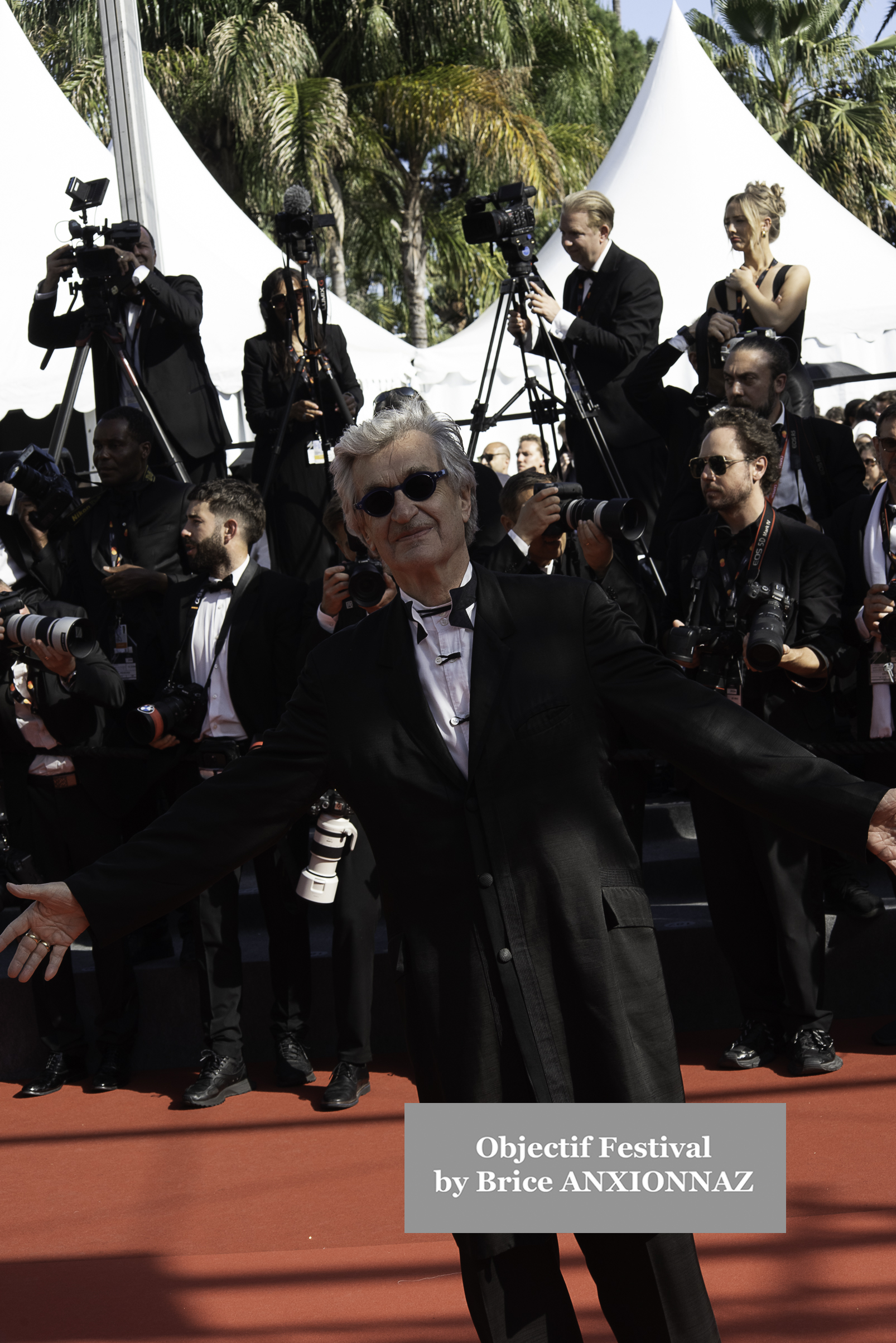 — france cannes cinema cannes international film festival 77th cannes international film festival 25 05 2024 anora wim wenders
